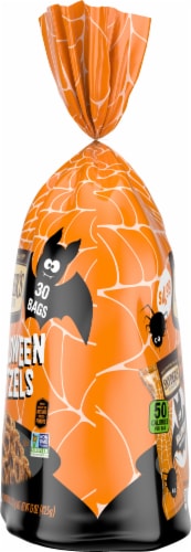 Snyder's of Hanover Halloween Mini Pretzels Bags Perspective: right