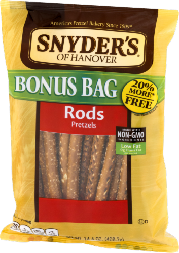 Snyder's of Hanover Pretzel Rods Perspective: right
