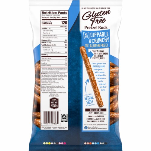 Snyder's of Hanover Gluten Free Pretzels Gluten Free Rods Perspective: right