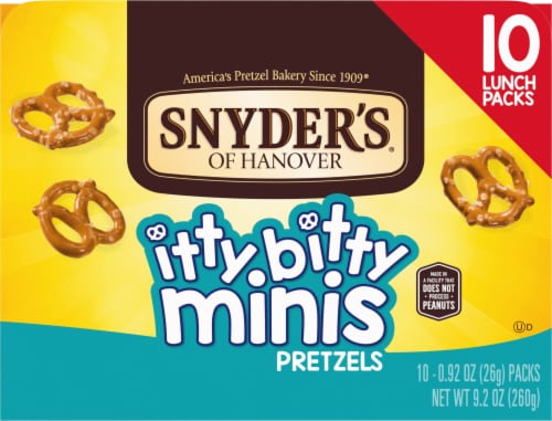 Snyder's of Hanover Itty Bitty Mini Pretzels Perspective: right