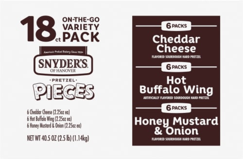 Snyder's of Hanover Pretzel Pieces Variety Pack Perspective: right