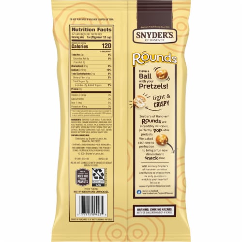Snyder’s of Hanover Pretzels Butter Rounds