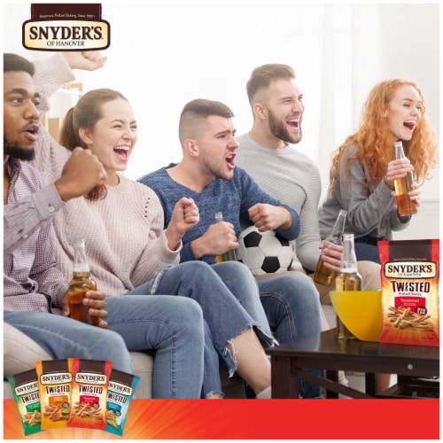 Snyder's® of Hanover Twisted Seasoned Pretzel Sticks Perspective: right
