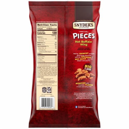 Snyder's® of Hanover Party Size Hot Buffalo Wing Pretzel Pieces Perspective: right