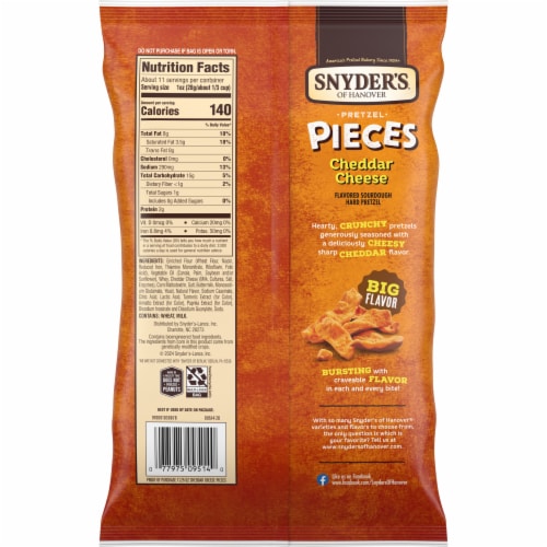 Snyder's® of Hanover Cheddar Pretzel Pieces Perspective: right