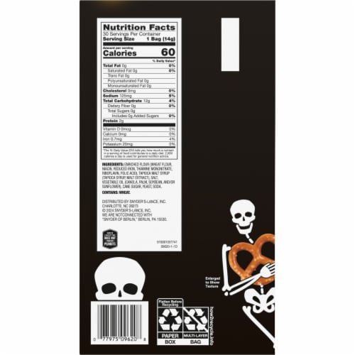 Snyder’s of Hanover Halloween Mini Pretzels