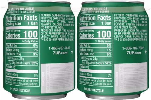 7UP® Lemon-Lime Soda Perspective: right