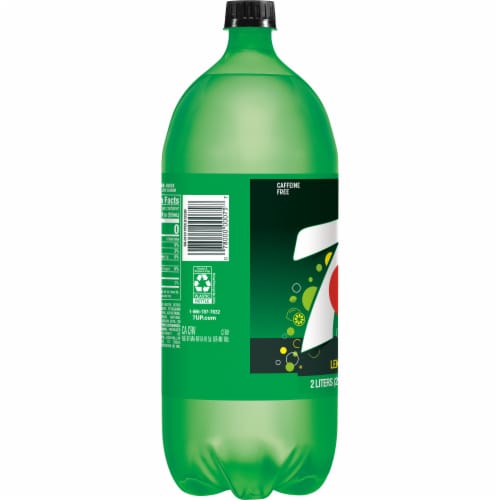 7UP® Lemon Lime Zero Sugar Soda Bottle