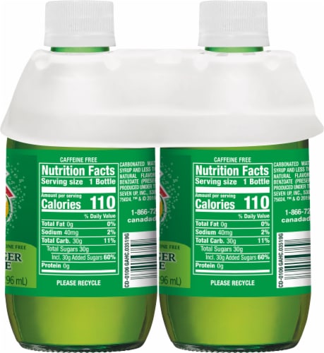 Canada Dry Ginger Ale Soda Perspective: right