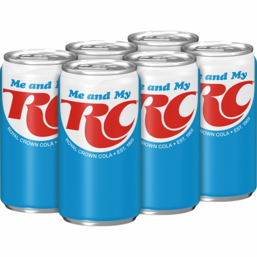 RC® Cola Mini Cans Perspective: right