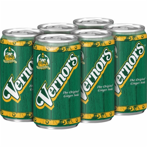 Vernors® Ginger Soda Mini Cans Perspective: right