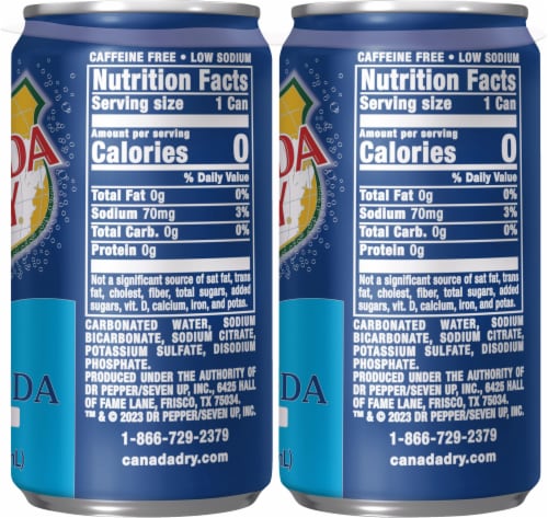 Canada Dry® Club Soda Perspective: right