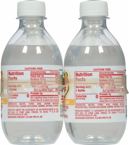 Canada Dry® Zero Sugar Tonic Water Perspective: right