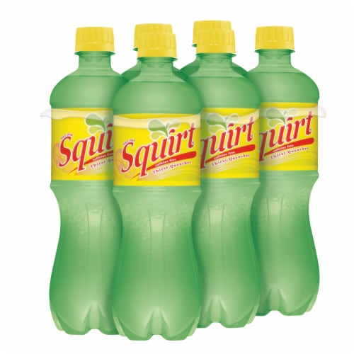 Squirt® Citrus Soda Bottles Perspective: right