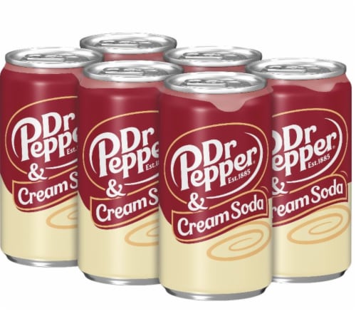 Dr Pepper® & Cream Soda Mini Cans Perspective: right