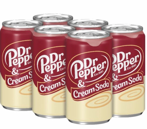 Dr Pepper® & Cream Soda Mini Cans Perspective: right