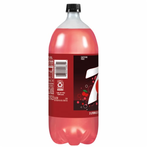 Diet 7UP® Cherry Soda Bottle Perspective: right