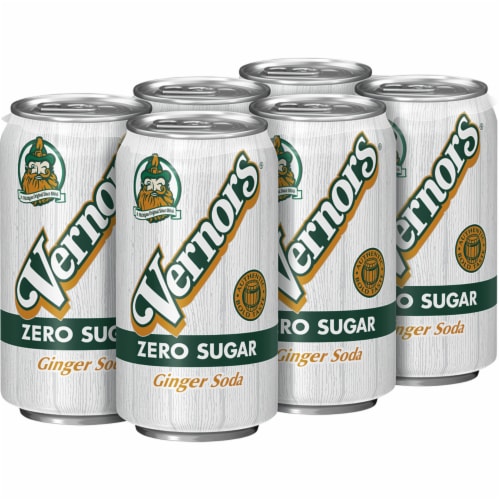 Vernors Zero Sugar Ginger Soda Perspective: right