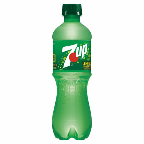 7UP® Lemon Lime Soda Bottles Perspective: right