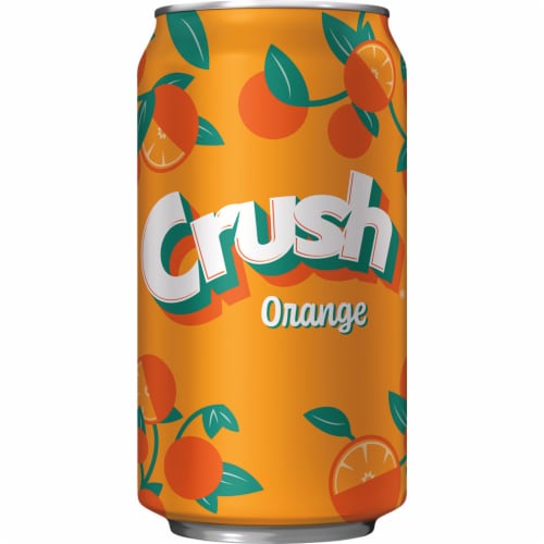 Crush® Orange Soda Cans Perspective: right