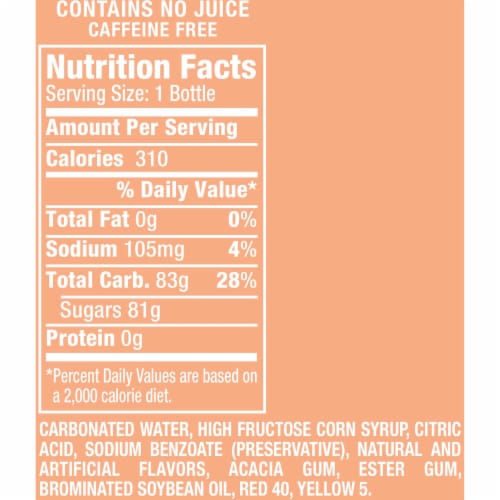 Crush Peach Soda Perspective: right