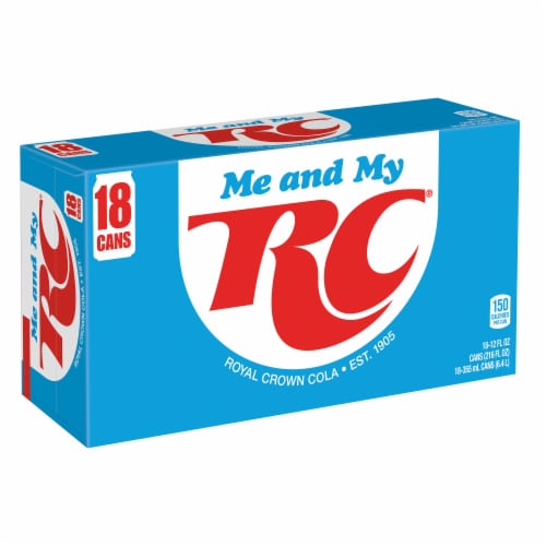 RC Cola Soda Perspective: right