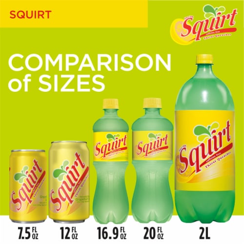 Squirt® Caffiene Free Thirst Quencher Soda Perspective: right