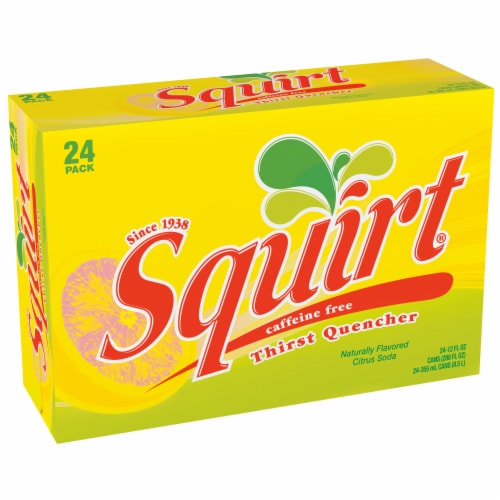 Squirt® Naturally Flavored Citrus Soda Perspective: right