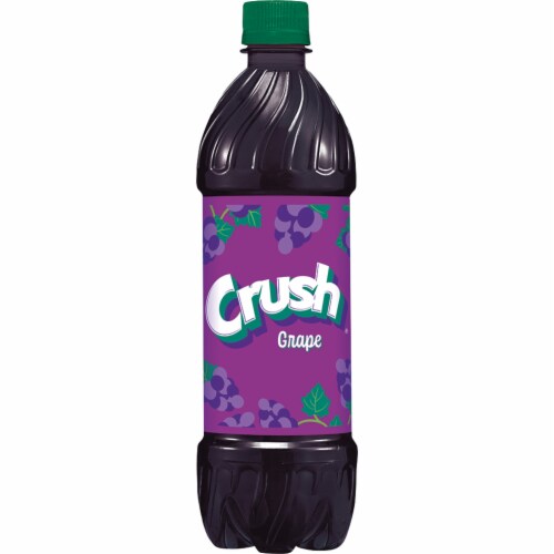 Crush® Grape Soda Bottles Perspective: right