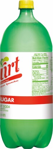 Squirt® Grapefruit Zero Sugar Soda Bottle Perspective: right