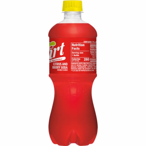 Squirt Ruby Red Citrus Soda Perspective: right