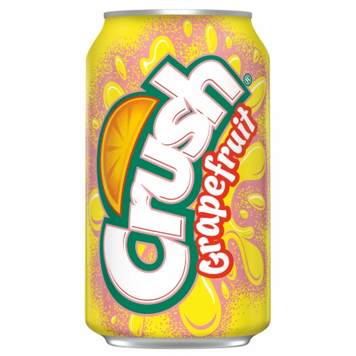Crush® Grapefruit Soda Cans Perspective: right