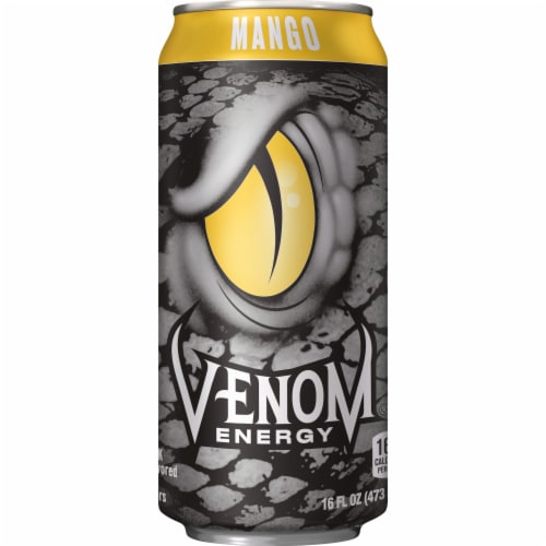 Venom Mango Energy Drink Perspective: right