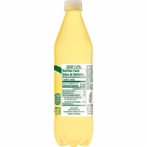 Peñafiel Piñada Flavored Mineral Spring Bottled Water Perspective: right
