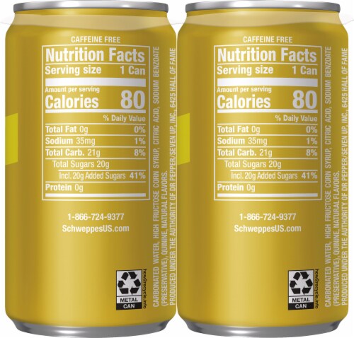 Schweppes® Mini Tonic Water Perspective: right