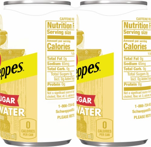 Schweppes® Diet Tonic Water Slim Cans Perspective: right
