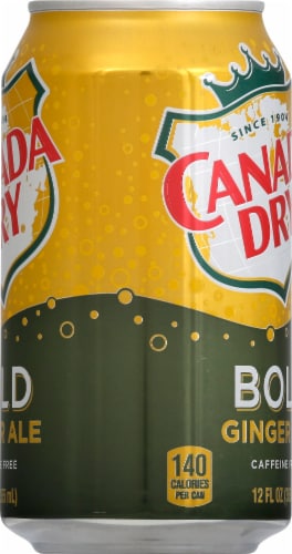 Canada Dry Bold Ginger Ale Perspective: right