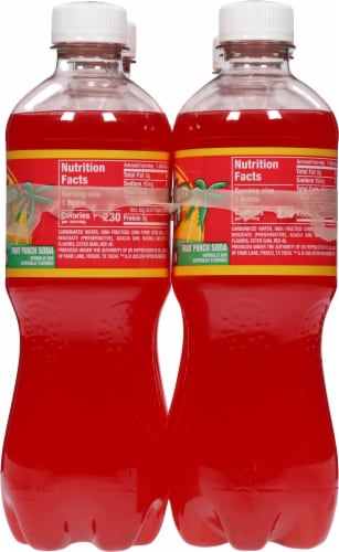 Tahitian Treat® Fruit Punch Soda Perspective: right