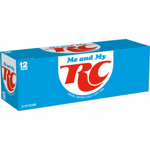 RC® Cola Soda Cans Perspective: right