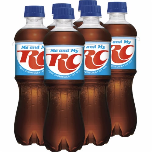 RC® Cola Soda Bottles 6 Pack / 16.9 fl oz Perspective: right