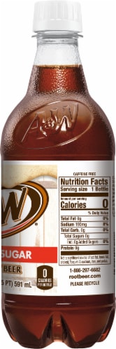 A&W® Diet Root Beer Soda Perspective: right