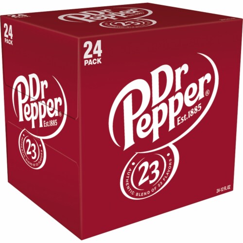 Dr Pepper® Soda Cans Perspective: right