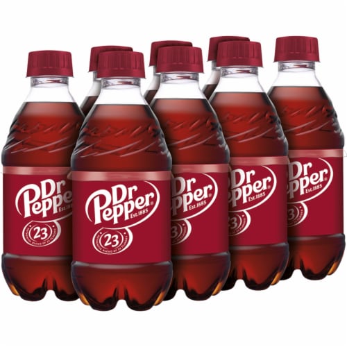 Dr Pepper® Soda Bottles Perspective: right