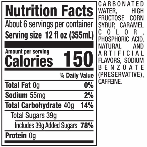 Dr Pepper® Soda Bottle, 2 liter