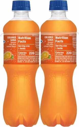 Sunkist Orange Soda Perspective: right
