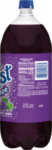 Sunkist® Grape Soda Bottle Perspective: right