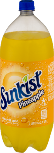 Sunkist Pineapple Soda Perspective: right