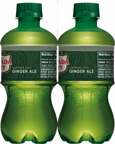 Canada Dry® Ginger Ale Soda Bottles Perspective: right