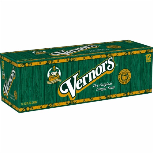 Vernors® Ginger Soda Cans Perspective: right