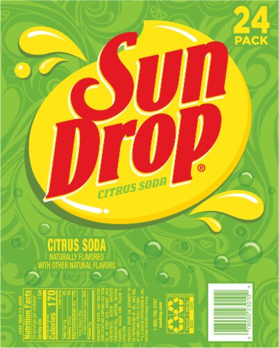 Sun Drop® Citrus Soda Pack Perspective: right